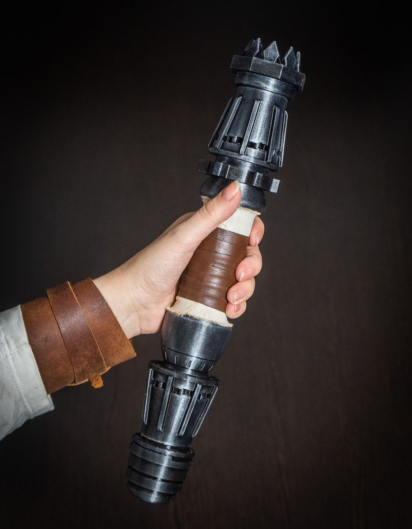Star Wars Inspired Bridal Bouquet Holder | Wedding Bouquet Lightsaber Holder | Rey Lightsaber Bouquet Holder | star wars wedding - 3DPrintProps