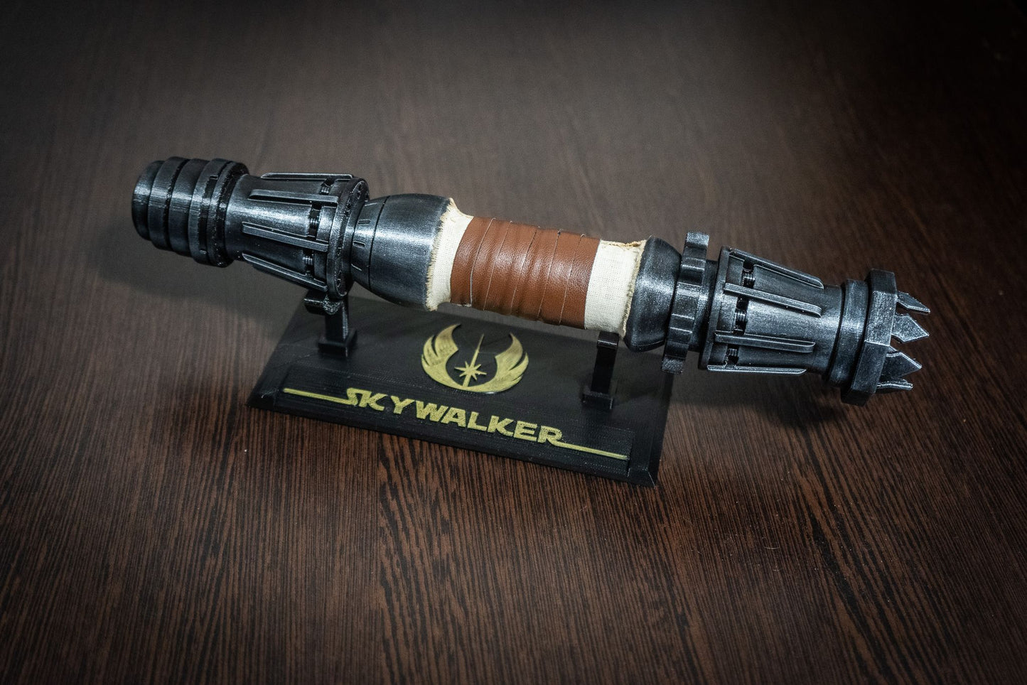 Star Wars Inspired Bridal Bouquet Holder | Wedding Bouquet Lightsaber Holder | Rey Lightsaber Bouquet Holder | star wars wedding - 3DPrintProps