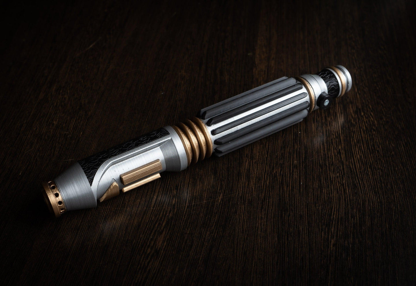 Star Wars Inspired Bridal Bouquet Holder | Wedding Bouquet Mace Windu Lightsaber Holder | star wars wedding - 3DPrintProps