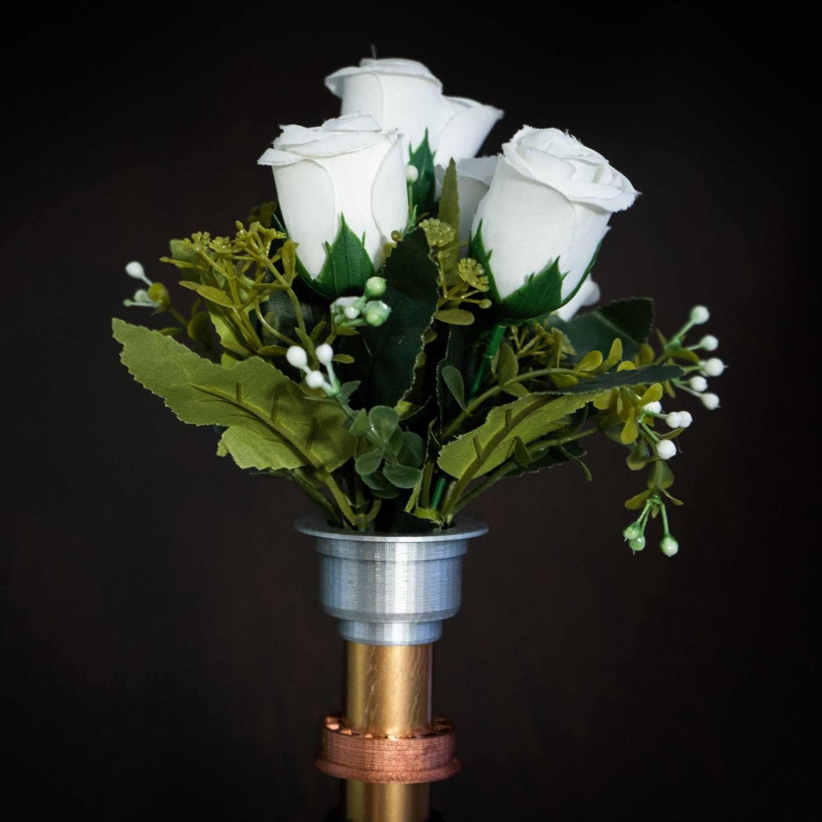 Star Wars Inspired Obi-Wan Kenobi's Lightsaber Bridal Bouquet Holder | Wedding Bouquet Lightsaber Holder | star wars wedding - 3DPrintProps