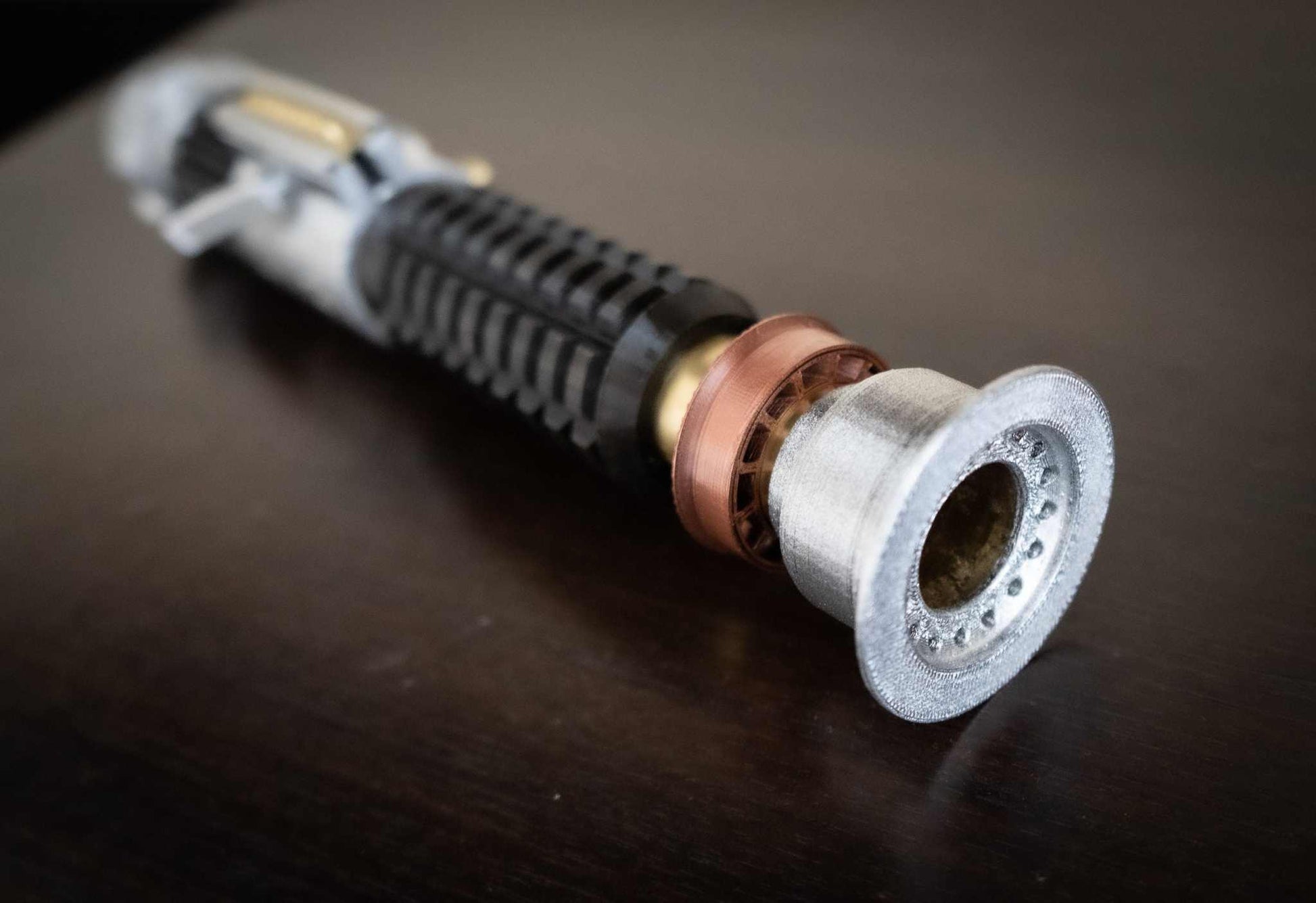 Star Wars Inspired Obi-Wan Kenobi's Lightsaber Bridal Bouquet Holder | Wedding Bouquet Lightsaber Holder | star wars wedding - 3DPrintProps