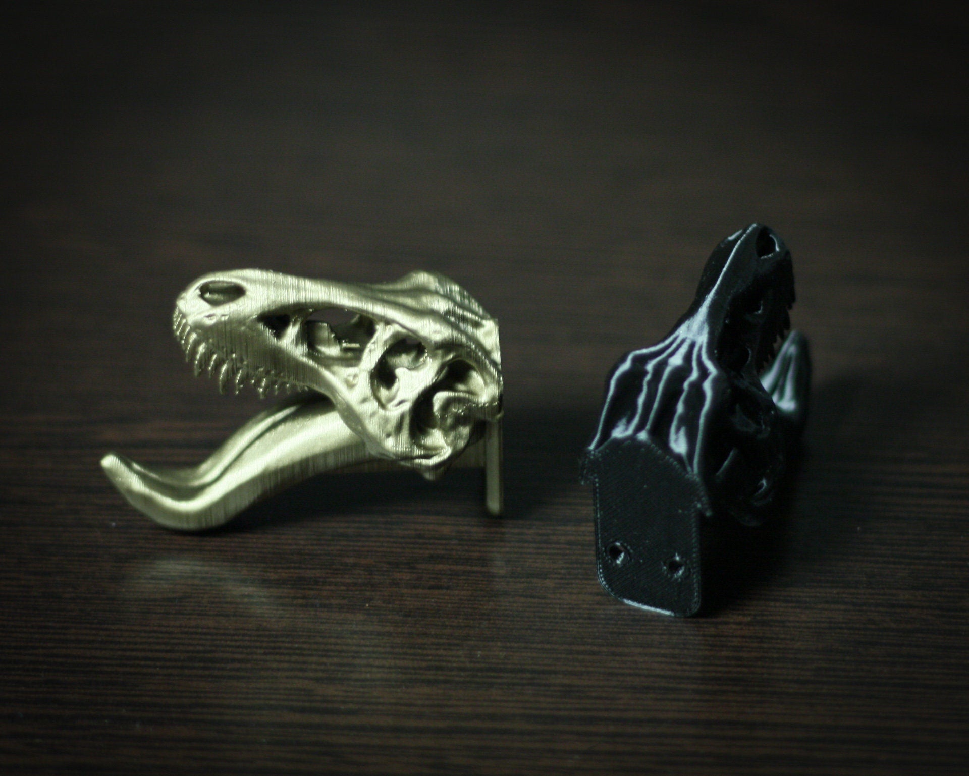 T-Rex-Towel-Hook-bathroom-accessory-kitchen-towel-hook-3D-printed-key-hook