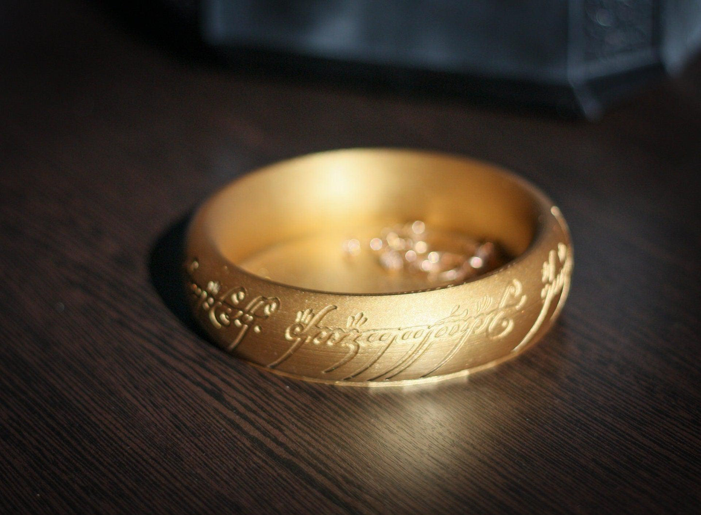 The One Ring - ring holder | ring bowl | Ring Dish |  Lord of the Rings Jewelry Storage - 3DPrintProps