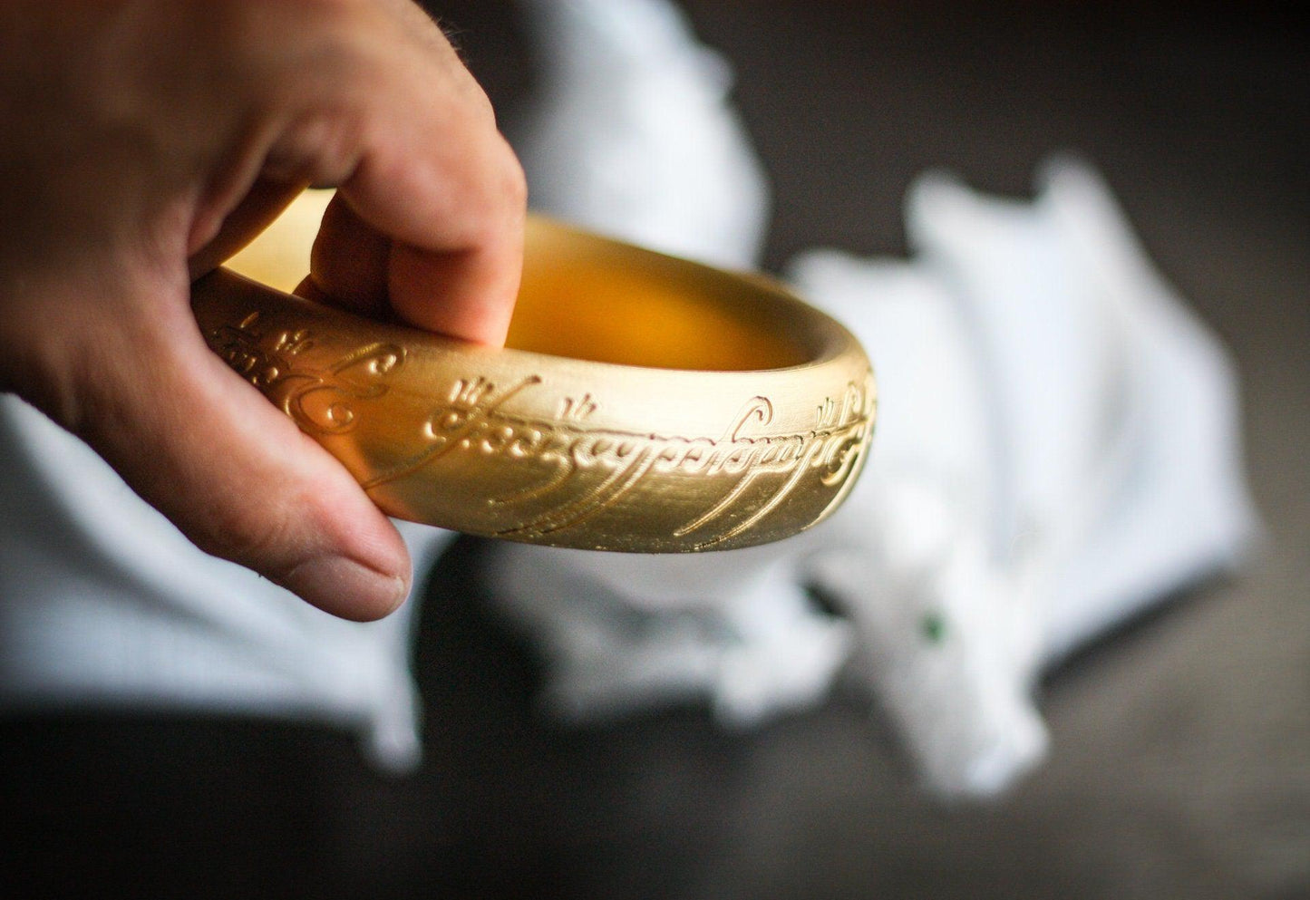 The One Ring - ring holder | ring bowl | Ring Dish | Lord of the Rings Jewelry Storage - 3DPrintProps