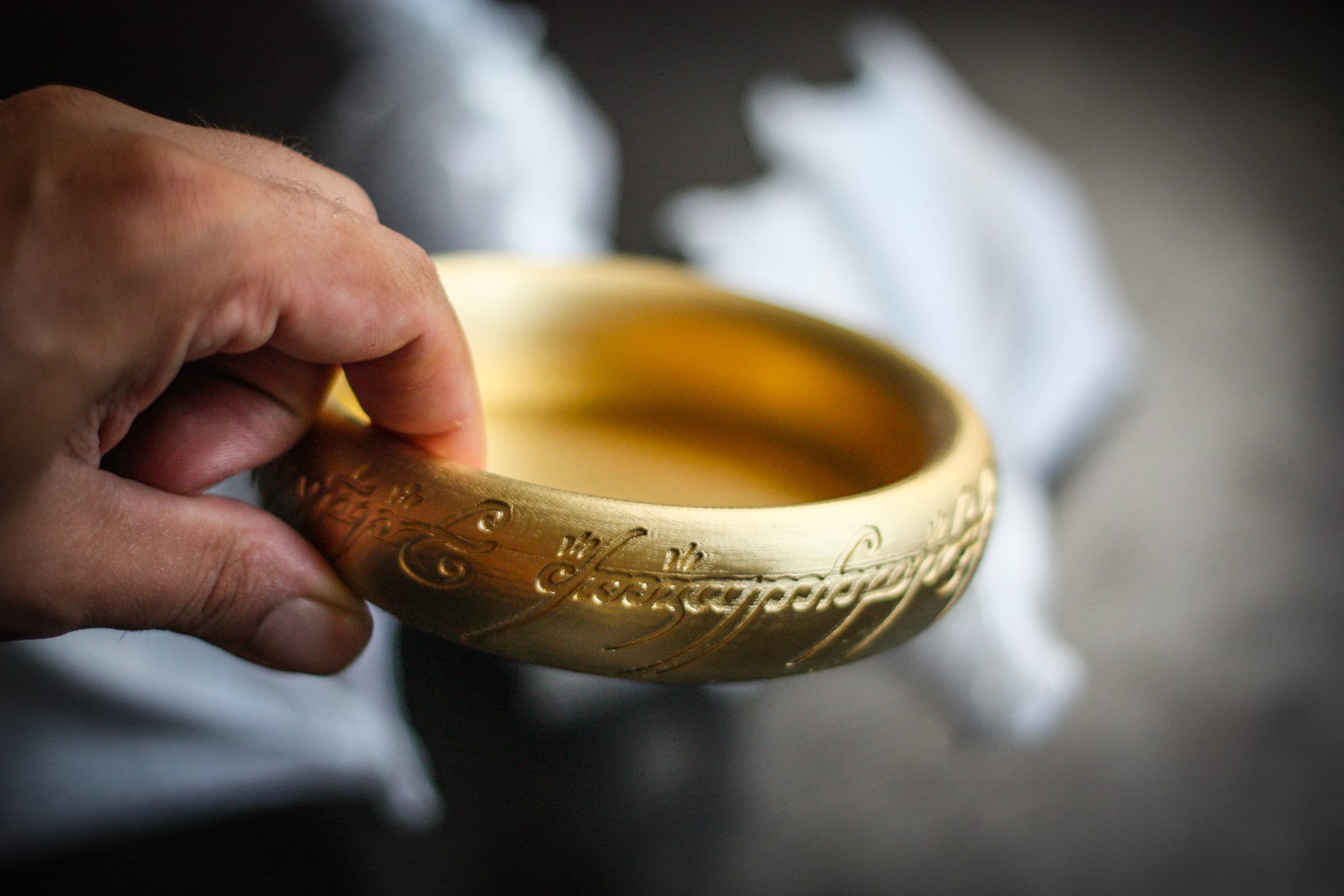 The One Ring - ring holder | ring bowl | Ring Dish |  Lord of the Rings Jewelry Storage - 3DPrintProps