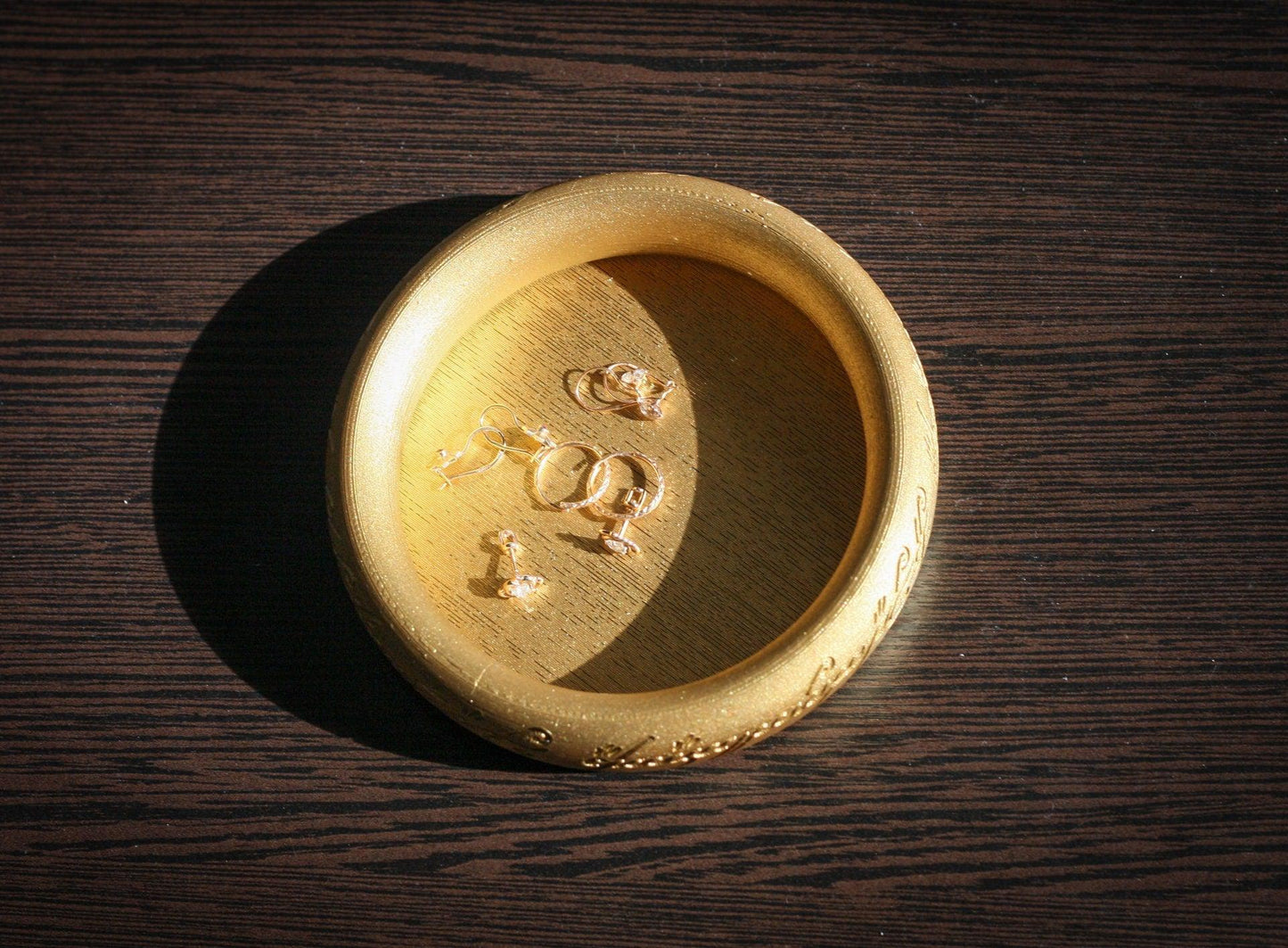 The One Ring - ring holder | ring bowl | Ring Dish | Lord of the Rings Jewelry Storage - 3DPrintProps