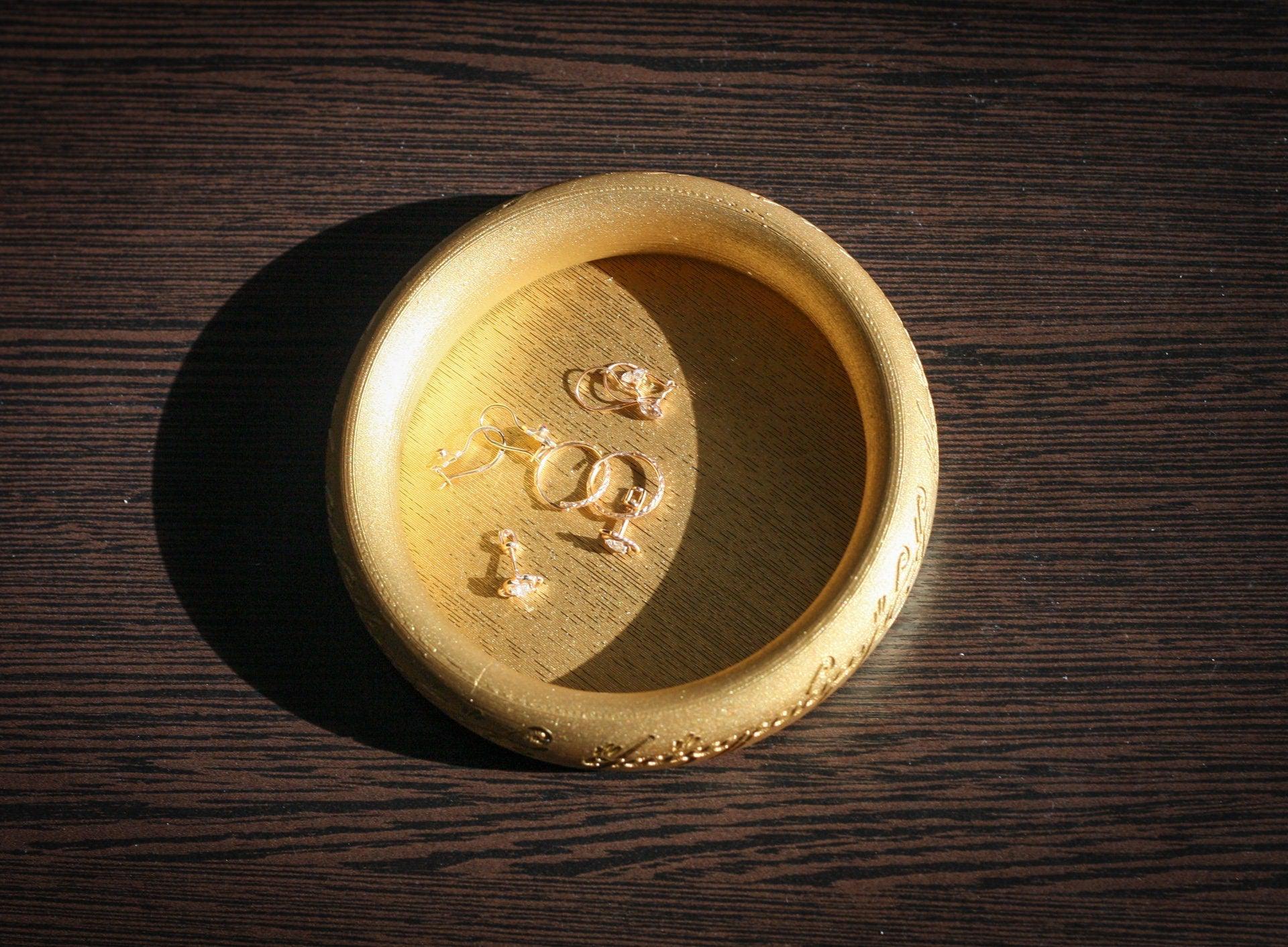 The One Ring - ring holder | ring bowl | Ring Dish |  Lord of the Rings Jewelry Storage - 3DPrintProps