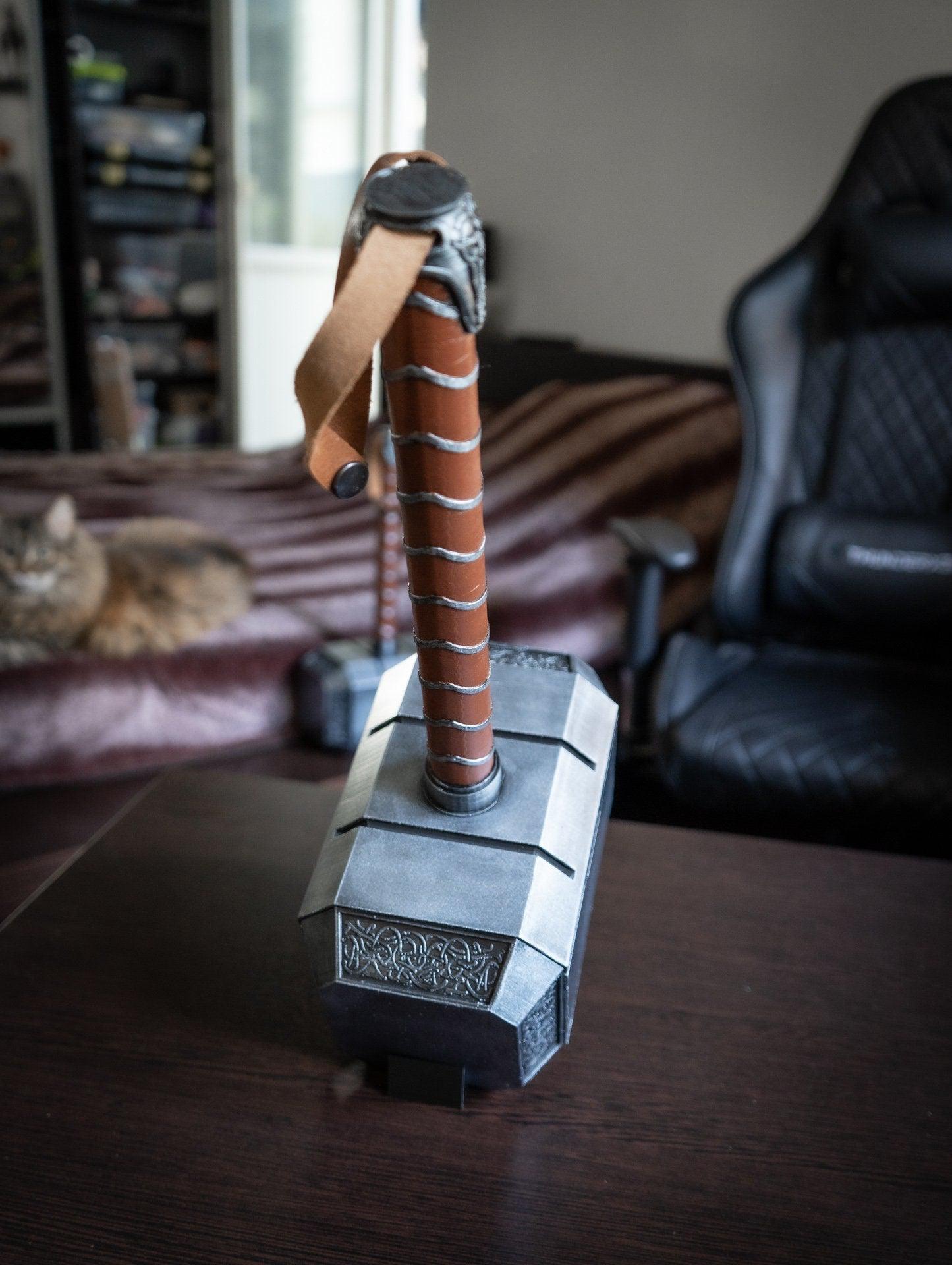 Thor Hammer | Hammer of Thor Cosplay Prop | Life Size Thor's Hammer | mjolnir replica - 3DPrintProps