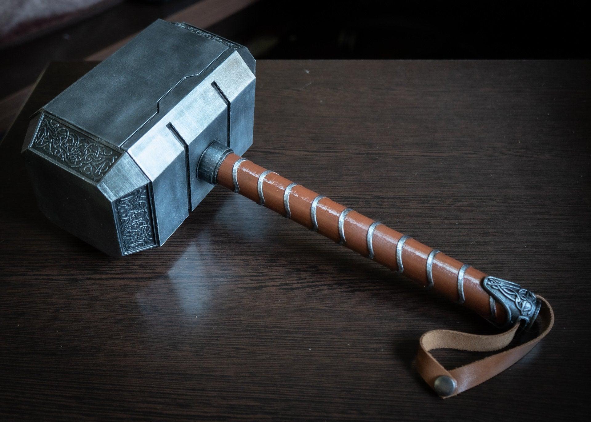 Thor Hammer | Hammer of Thor Cosplay Prop | Life Size Thor's Hammer | mjolnir replica - 3DPrintProps