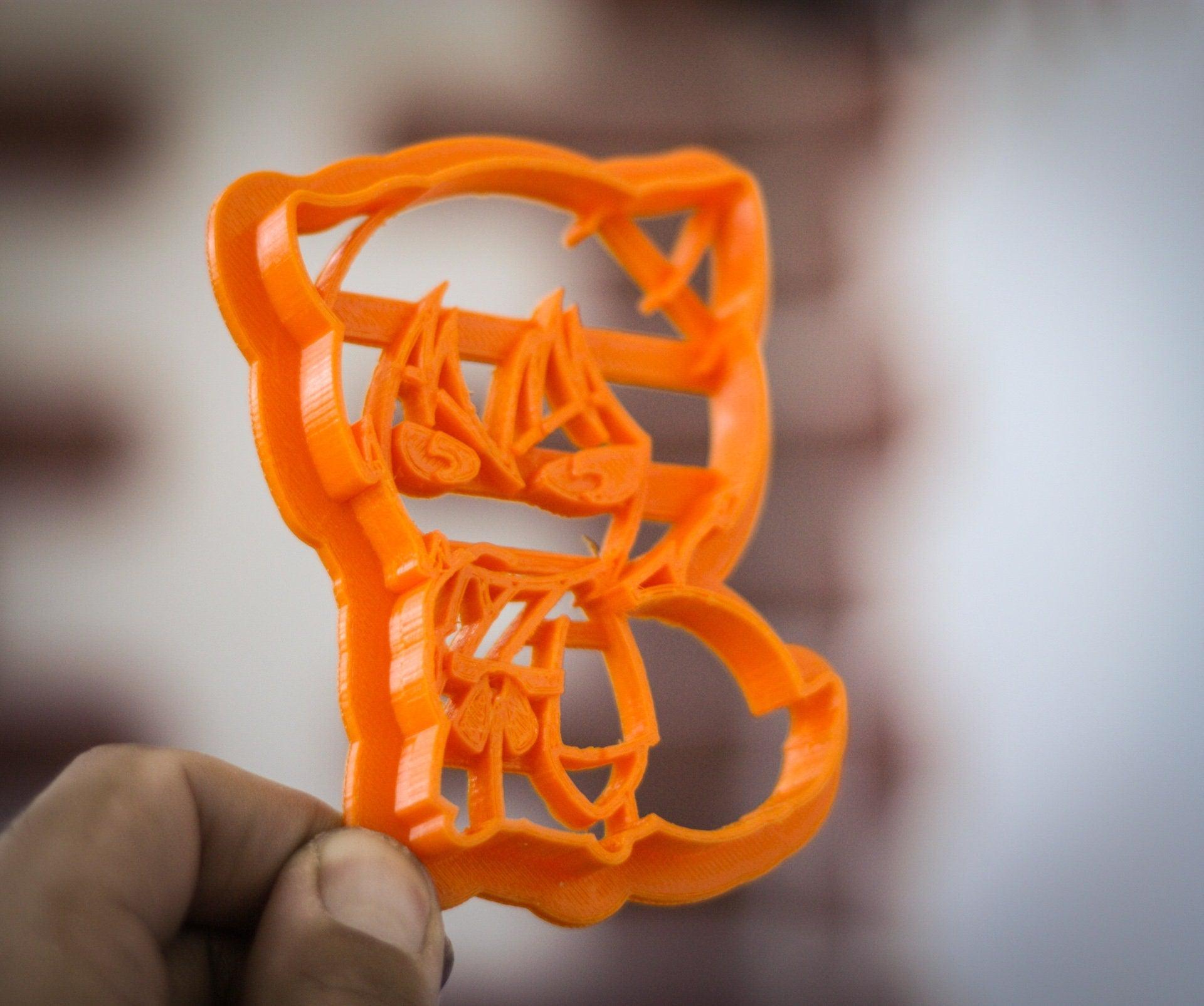 Tomoe Cookie Cutter | Anime Gifts | unique cookie cutter | biscuit cutter | custom cookie cutter 3d cookie cutters fondant cutters - 3DPrintProps