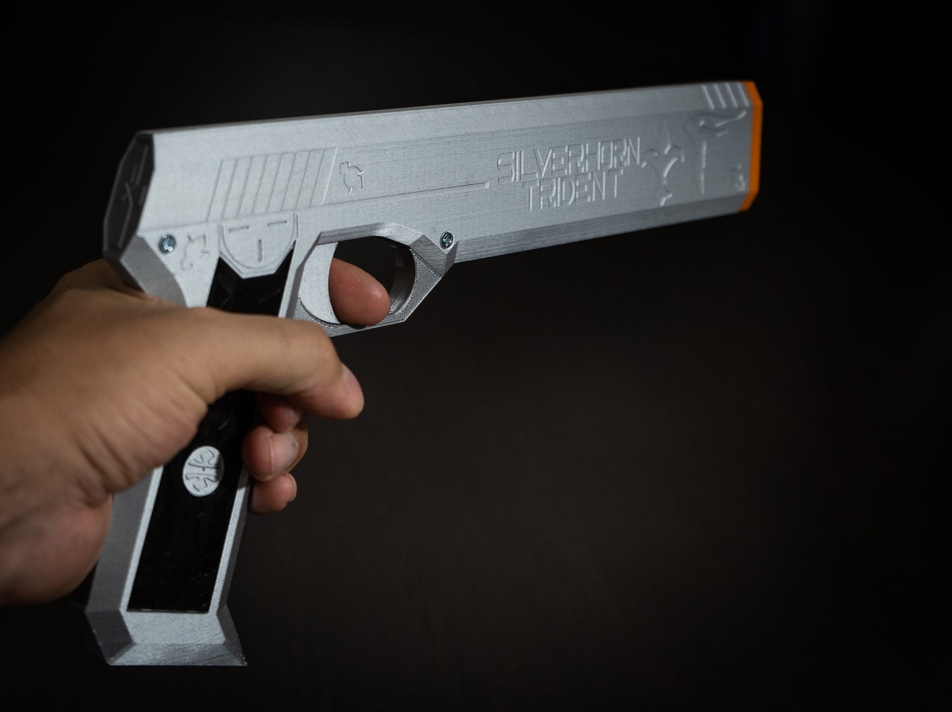 Trident - Silverhorn - Tatsuya Shiba gun from The Irregular At Magic High School | cosplay prop gun - 3DPrintProps