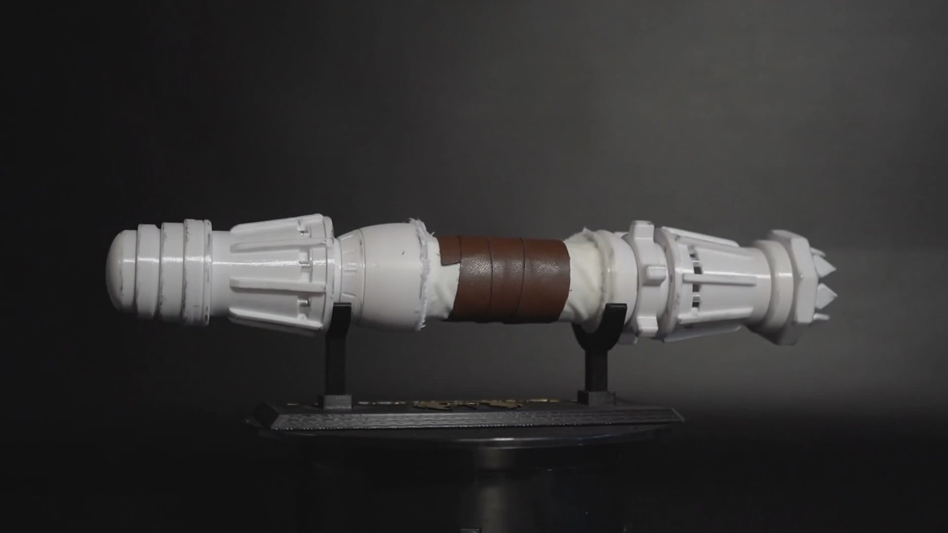 Star Wars Wedding white Rey Lightsaber Bouquet Holder
