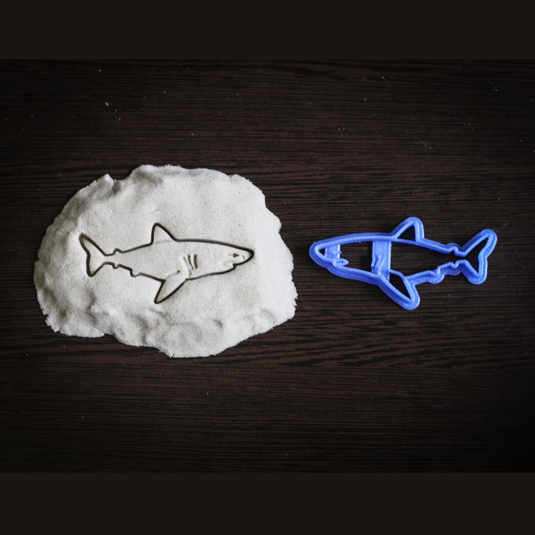 Shark Cookie Cutter | 3d cookie cutters