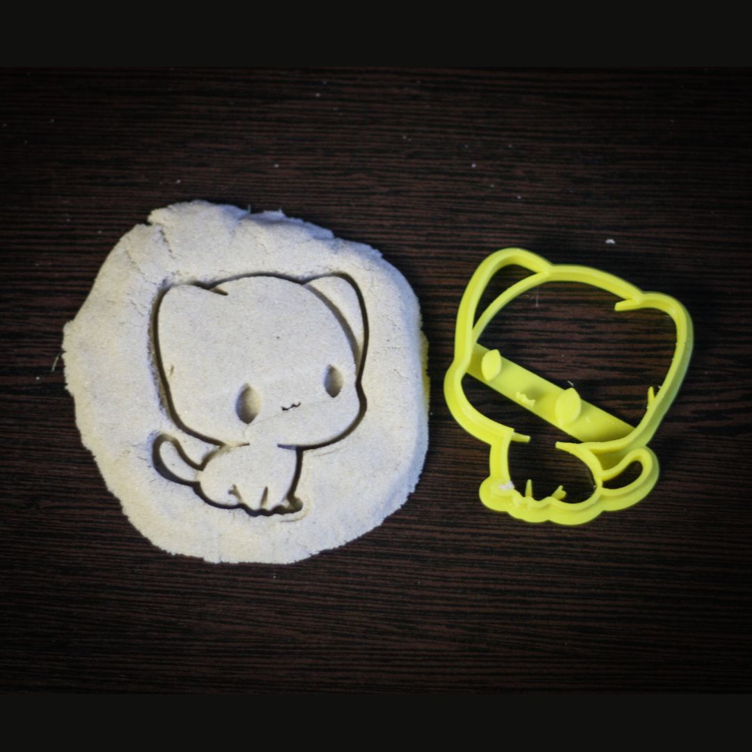 Kitty Cookie Cutter | Cat Party Cookie Cutter | Animal Cookie Decorating Tool