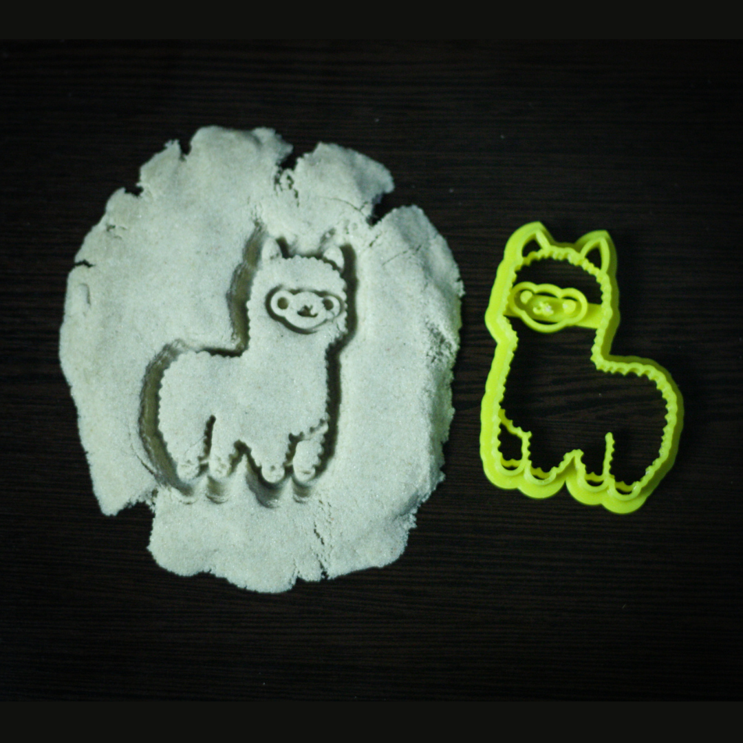 Rainbow Alpaca Llama  Cookie Cutter | cute kawaii Cartoon Alpaca Cookie Cutters | biscuit cutters | party cookie cutter  shape cookie cutter