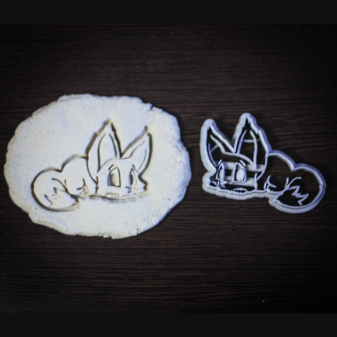 Kawaii Fox Cookie Cutter | biscuit cutters | party cookie cutter | shape cookie cutter