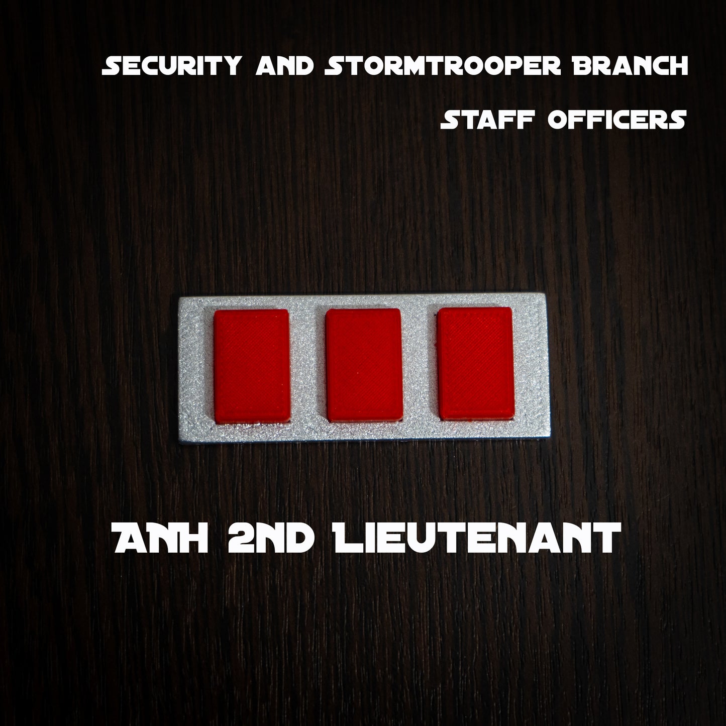 Rank badge Security and Stormtrooper Branch\ Staff Officers | Star Wars Imperial Officer Corps Badge