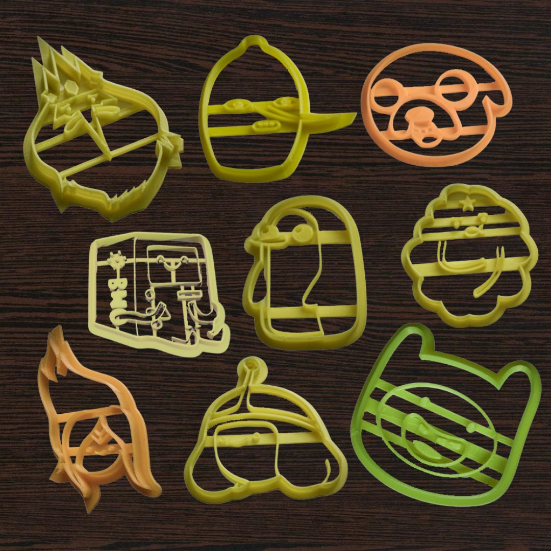 Adventure Time Cookie Cutters Set