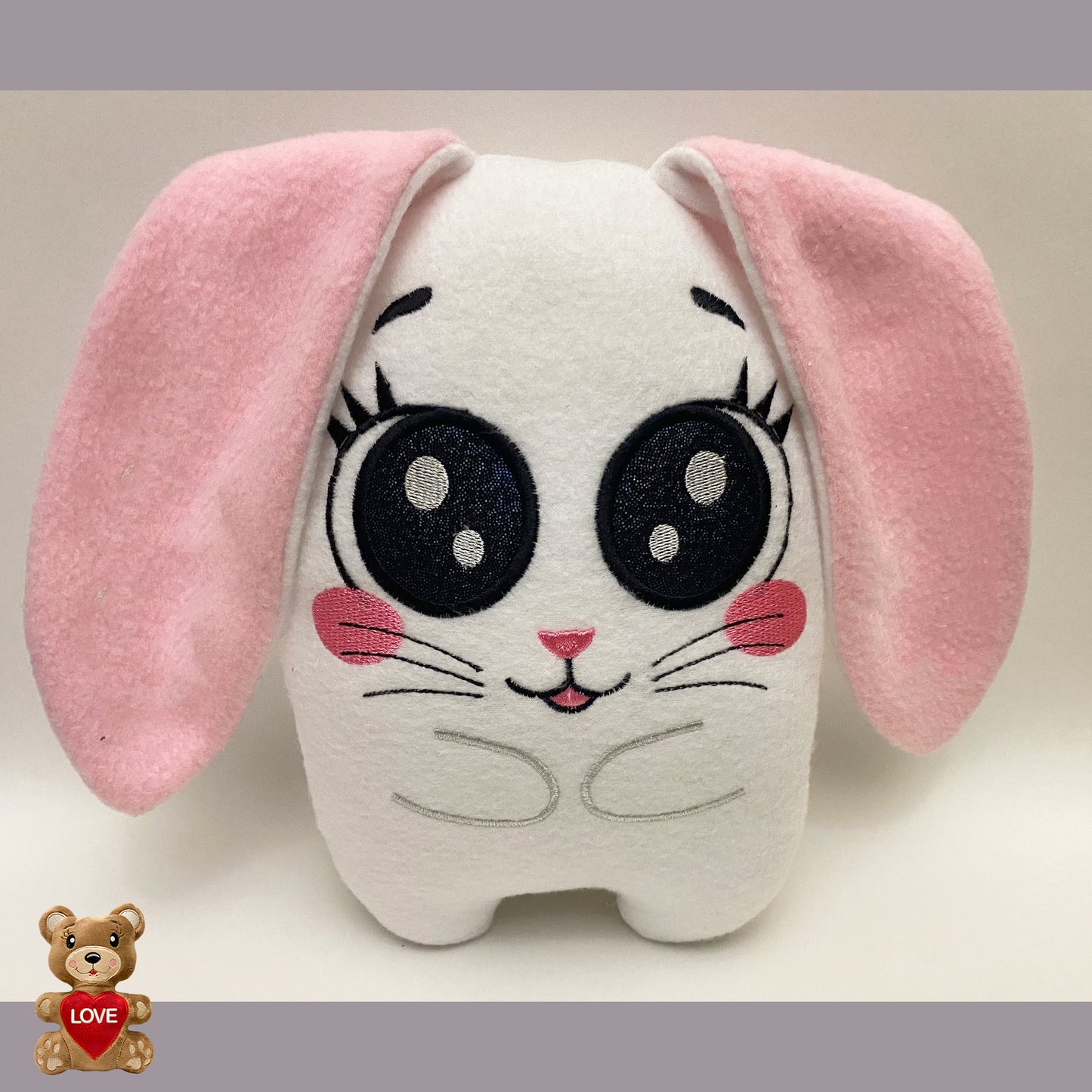 Personalised Rabbit Easter Stuffed Toy ,Super cute personalised soft plush toy