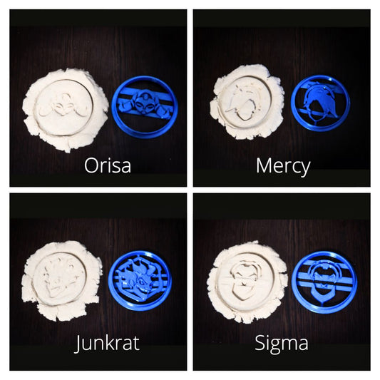 Cookie Cutter : Orisa , Junkrat , Sigma , Mercy | OW party