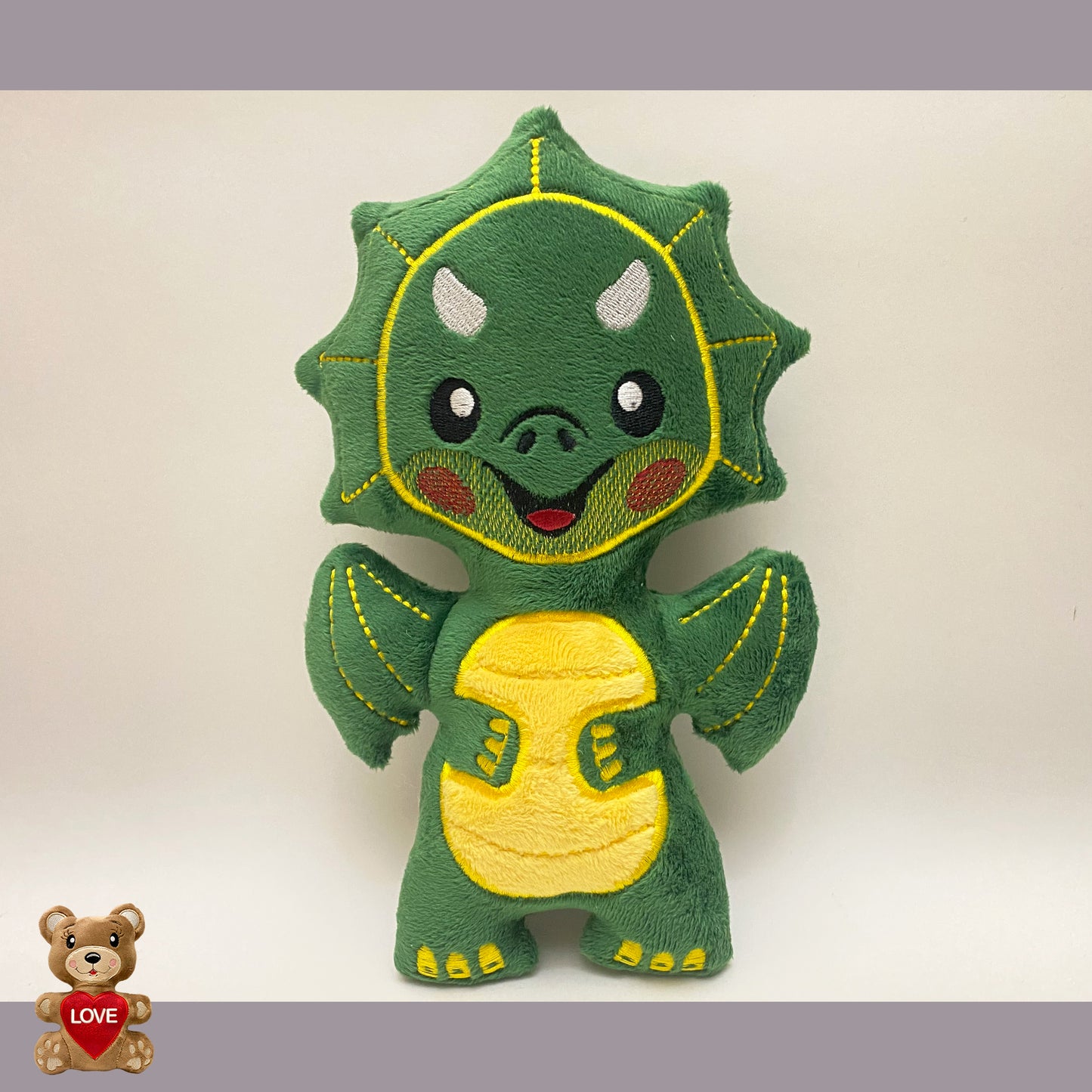 Personalised Green Dragon Stuffed toy ,Super cute personalised soft plush toy, Personalised Gift, Unique Personalized Birthday Gifts , Custom Gifts For Children