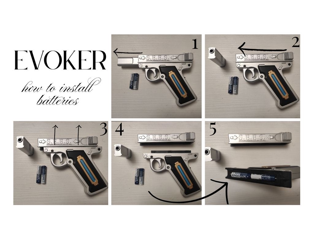 Evoker Persona 3 Cosplay Gun Prop Replica with Custom Options