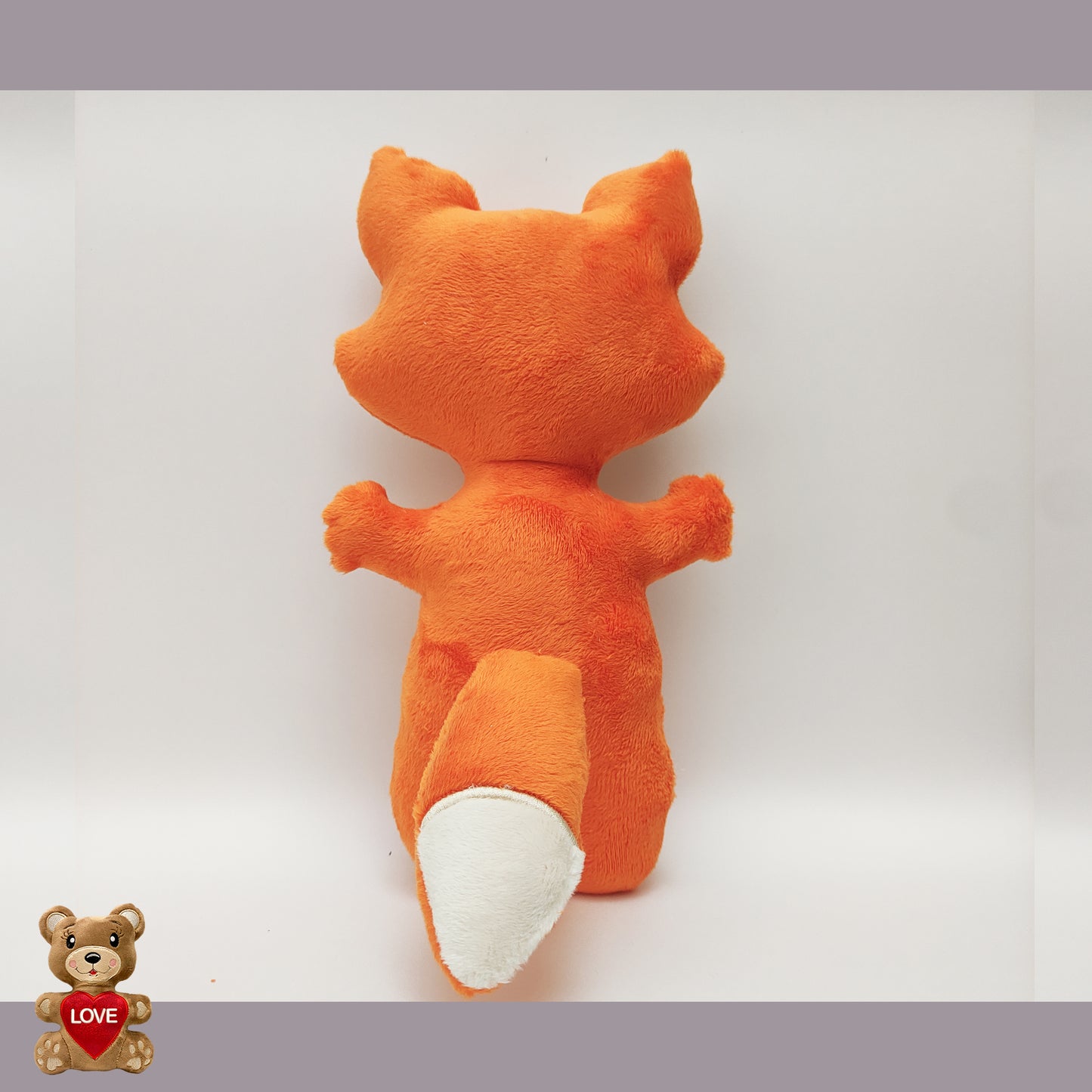 Personalized Cute Fox Toy Soft Plush Toy ,Super cute personalised soft plush toy, Personalised Gift