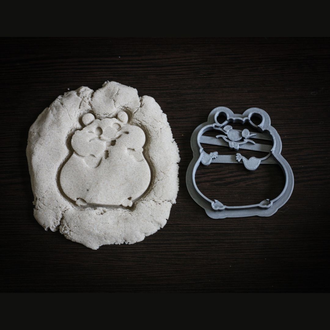 Hamster cookie cutter 