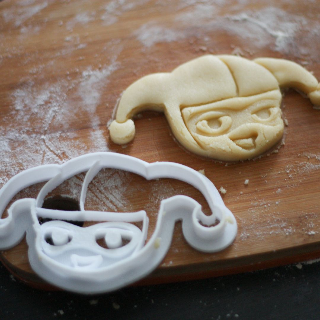 Harley Quinn Cookie Cutter and Joker