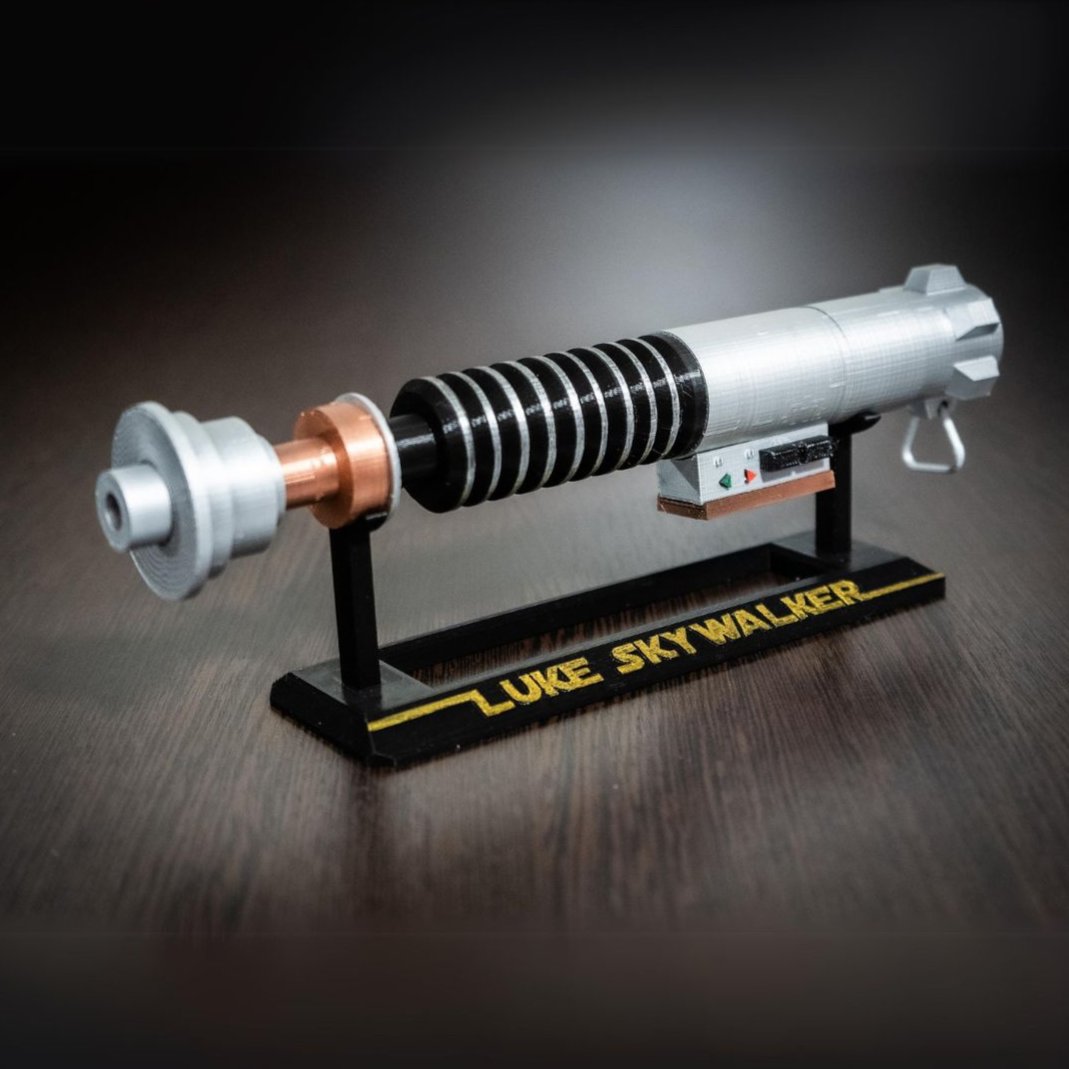 Luke Skywalker lightsaber hilt