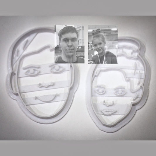 Personalized Portrait Cookie Cutter
