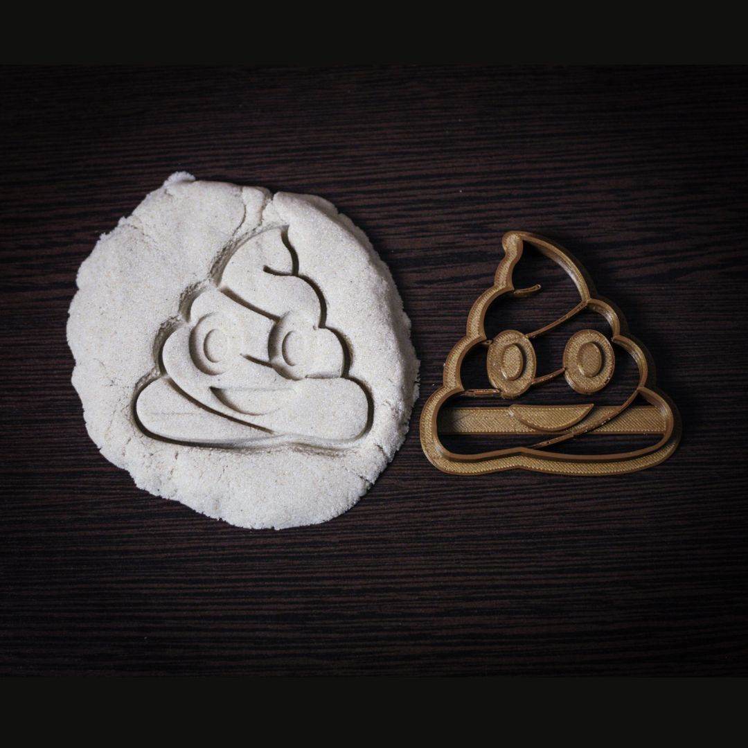 Poop Emoji Cookie Cutter 