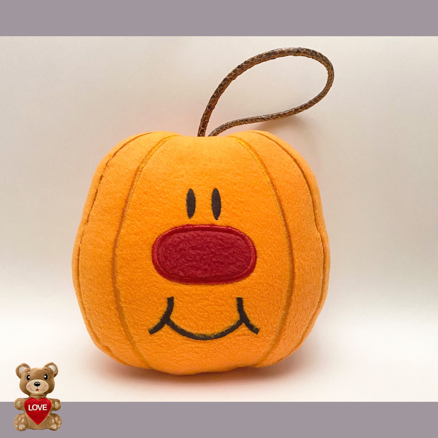 Personalised Plush Soft Toy Haloween Pumpkin with face ,Super cute personalised soft plush toy, Personalised Gift, Unique Personalized Birthday Gifts , Custom Gifts For Children