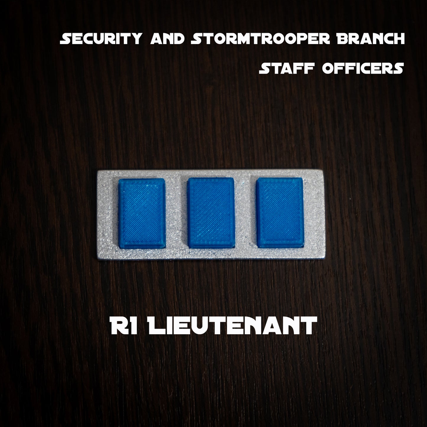 Rank badge Security and Stormtrooper Branch\ Staff Officers | Star Wars Imperial Officer Corps Badge
