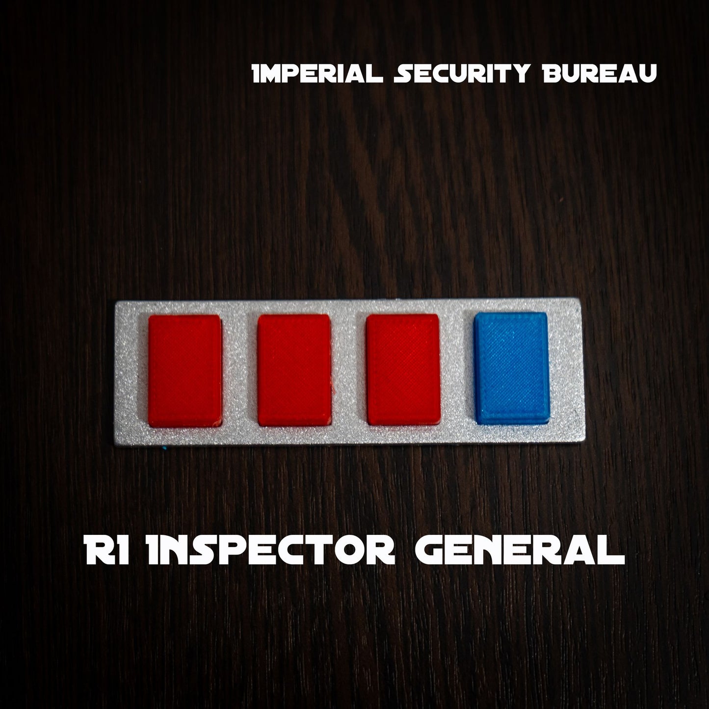 Rank badge Imperial Security Bureau | Star Wars Imperial Officer Corps Badge