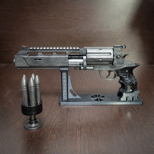 Resident Evil Requiem Revolver cosplay prop replica side view