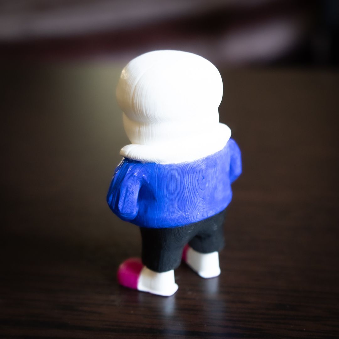 Sans the Skeleton Collectible Figurine | Undertale Character Statue