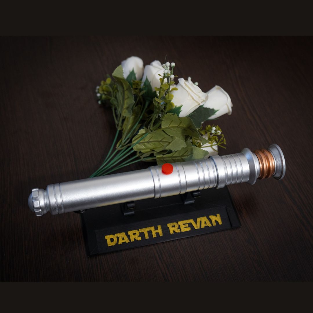 Star Wars wedding Bridal Bouquet Holder Revan's Lightsaber