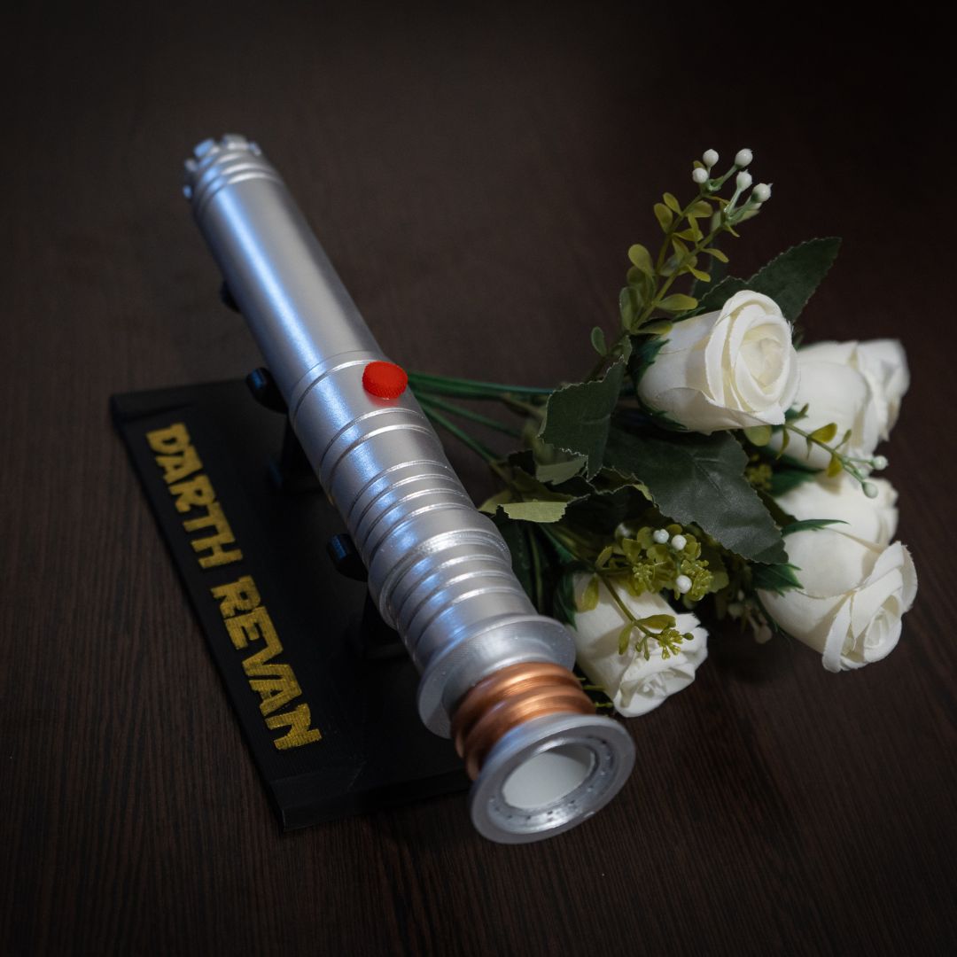 Star Wars wedding Bridal Bouquet Holder Revan's Lightsaber