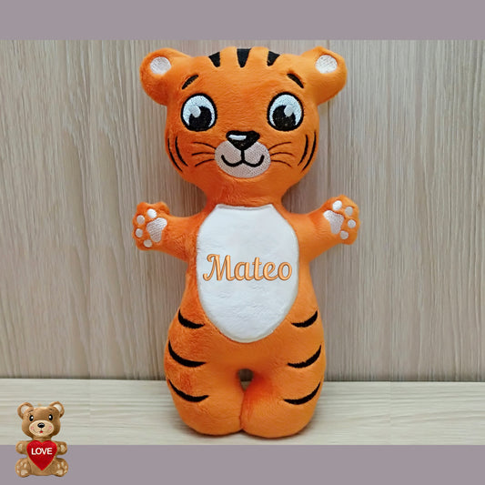 Personalised Tiger cub cute soft stuffed toy  ,Super cute personalised soft plush toy, Personalised Gift, Unique Personalized Birthday Gifts , Custom Gifts For Children