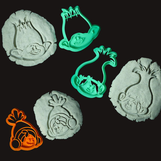 Trolls Cookie Cutters