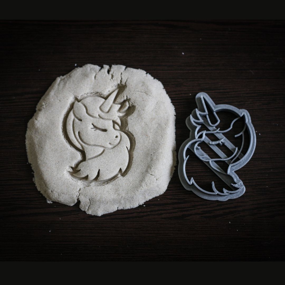 Unicorn face Cookie Cutter