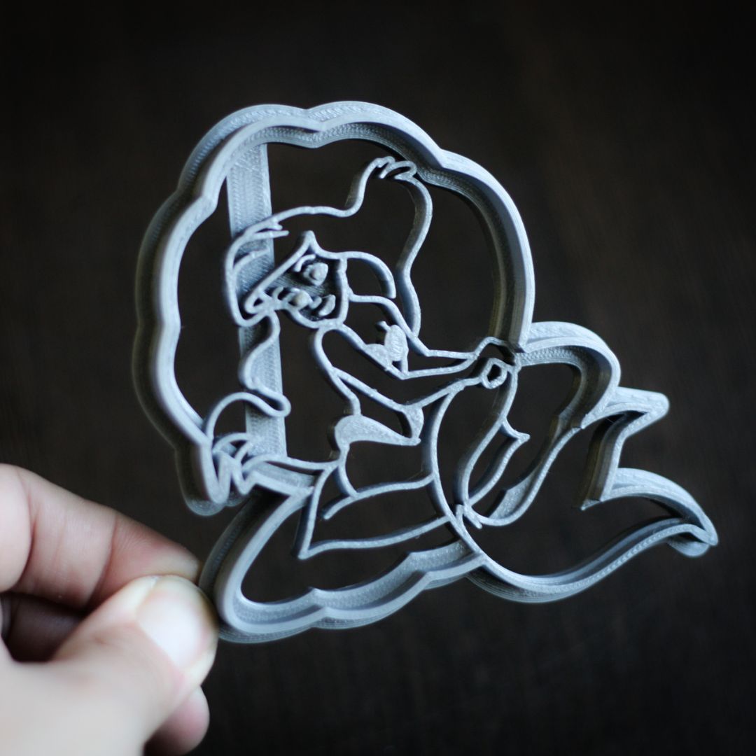 Ursula Ariel Flounder Sebastian  Cookie Cutter 