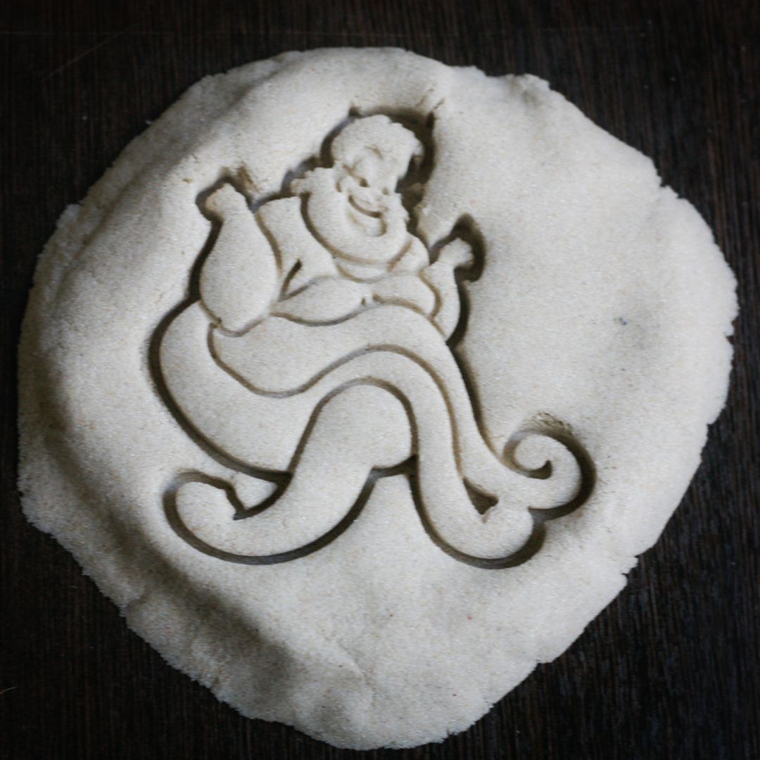 Ursula Ariel Flounder Sebastian  Cookie Cutter 