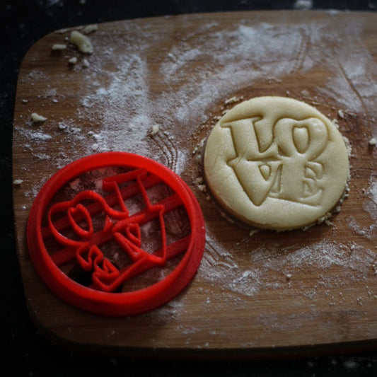 Wedding cookie cutter LOVE 