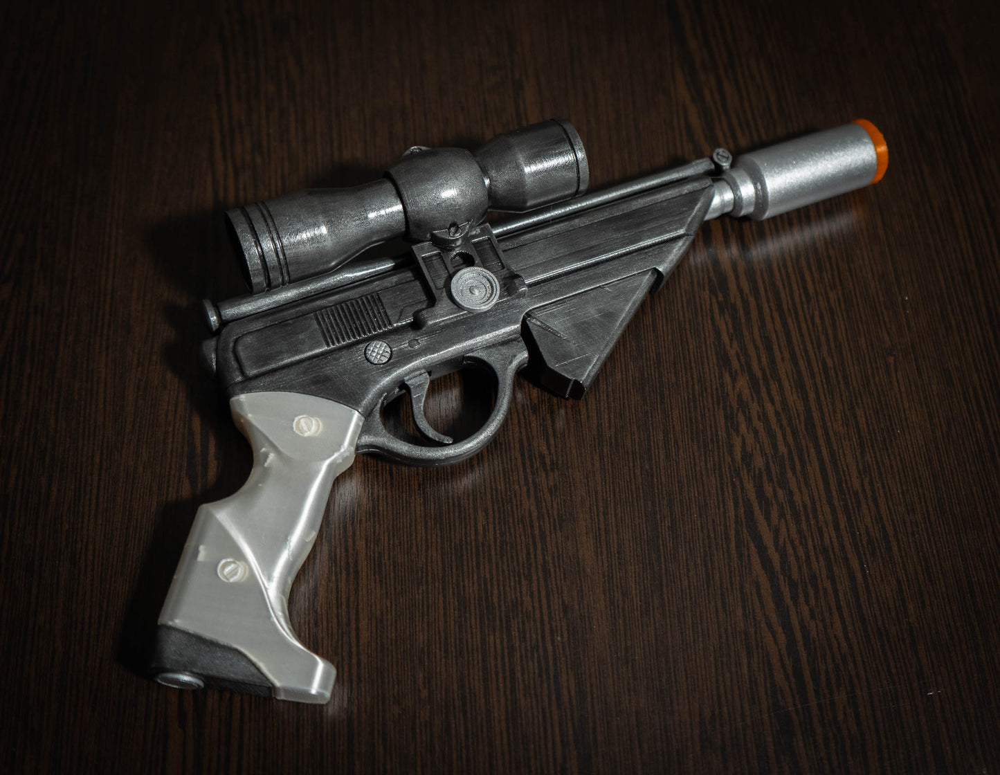 X-8 Night Sniper blaster pistol | Lando Calrissian Star Wars Replica gun | Star Wars Props | Star Wars Cosplay