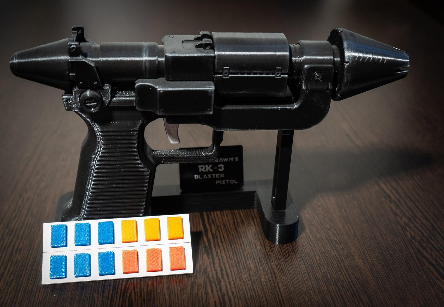 Admiral Thrawn Blaster | RK-3 Blaster Pistol | Star Wars Cosplay Replica Props - 3DPrintProps