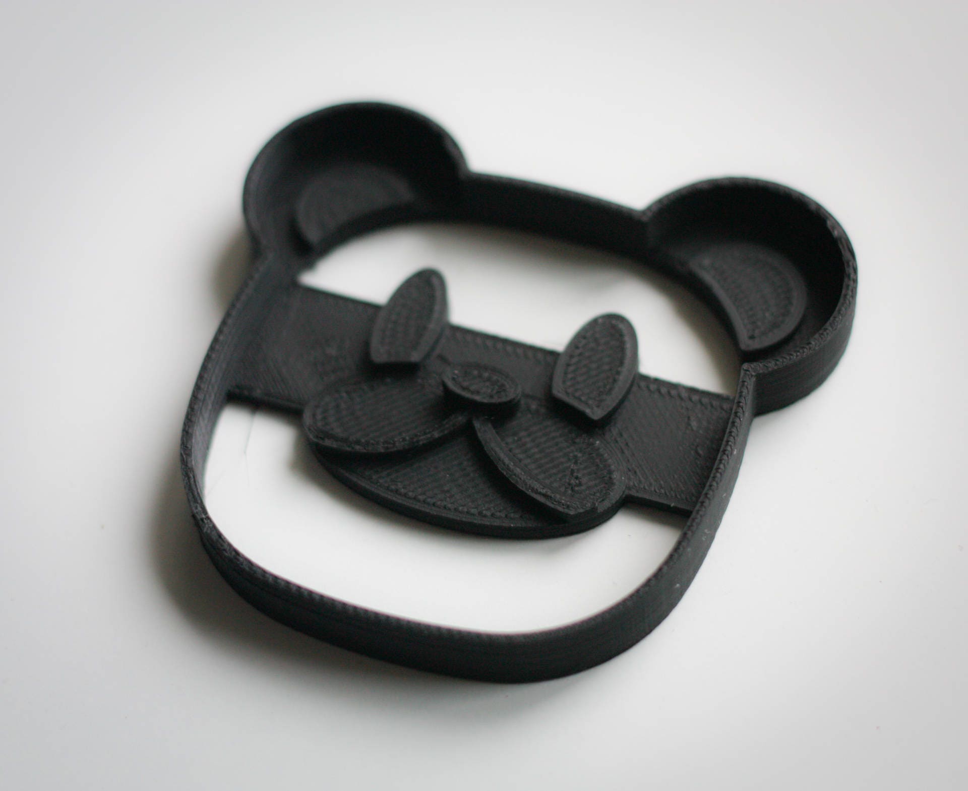 Bear Cookie Cutter | biscuit stamp | fondant cutters | Teddy Bear stamp - 3DPrintProps