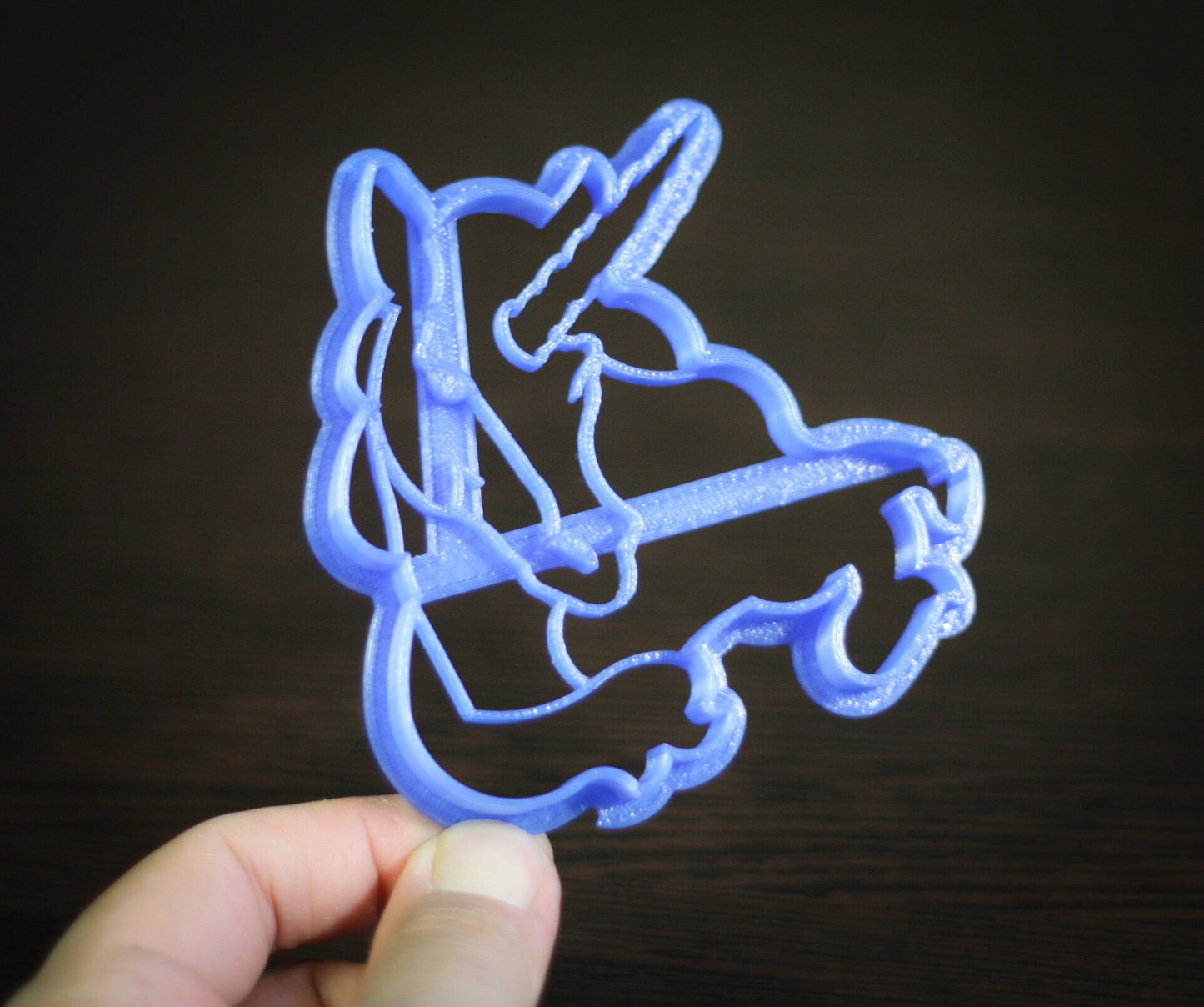 Beautiful Unicorn Cookie Cutter | Fantasy Cookie Cutters | kawaii unicorn party - 3DPrintProps