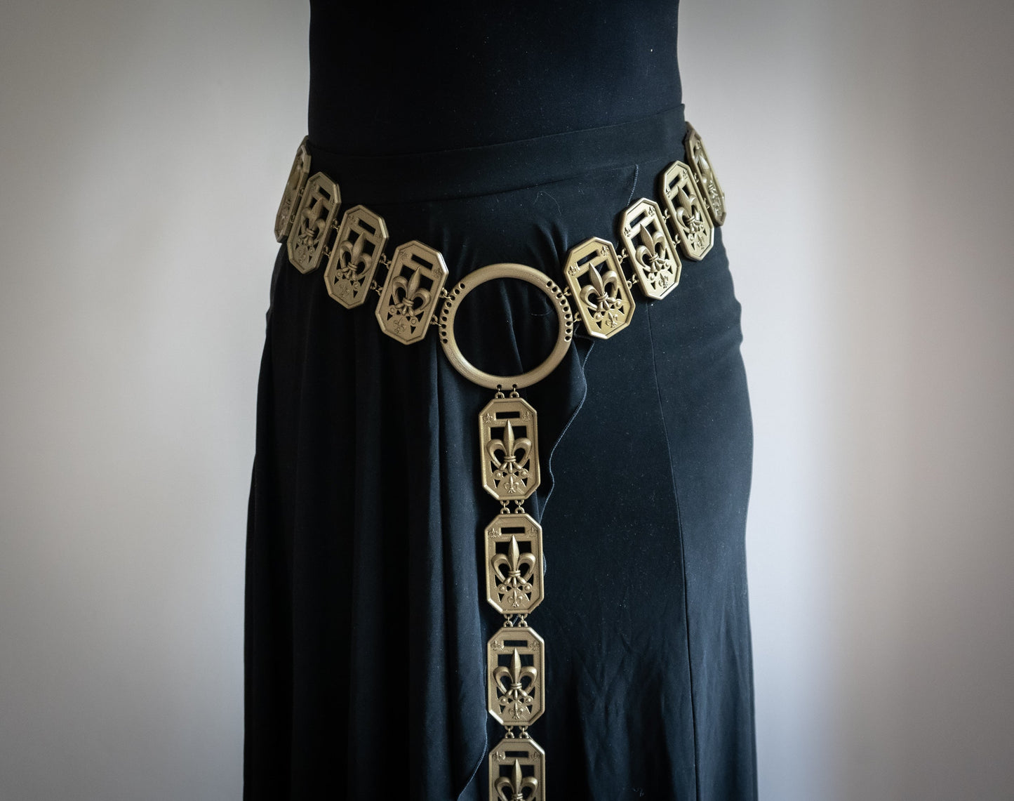 Belt stylized as a medieval